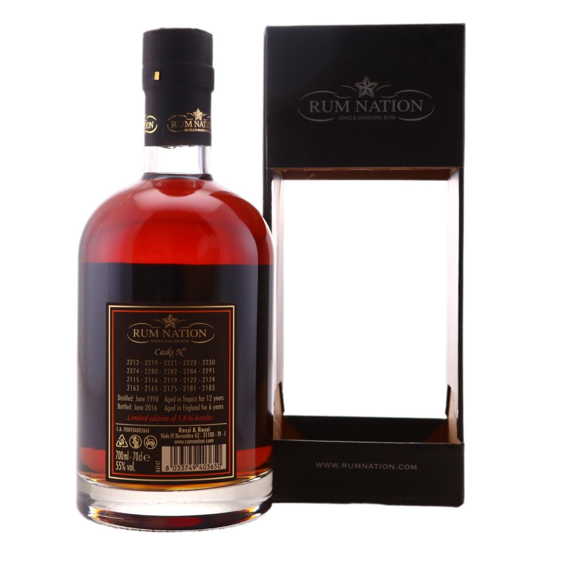 Caroni 1998 Rum Nation 18 Year Old