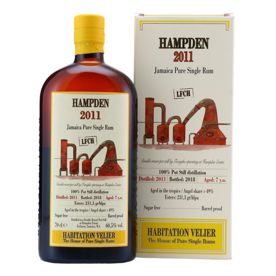Hampden LFCH 2011 Habitation Velier 7 Year Old