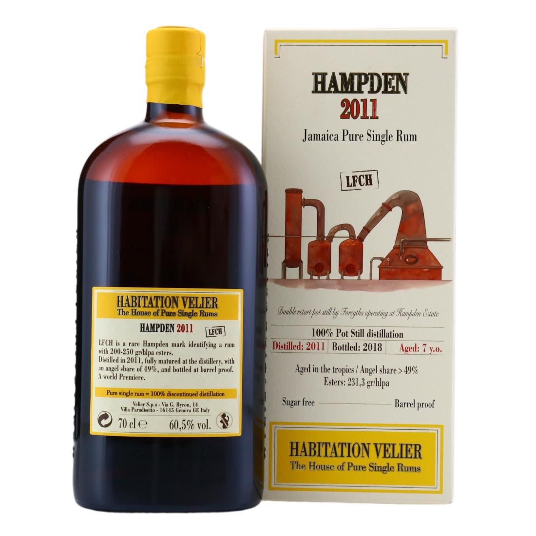 Hampden LFCH 2011 Habitation Velier 7 Year Old