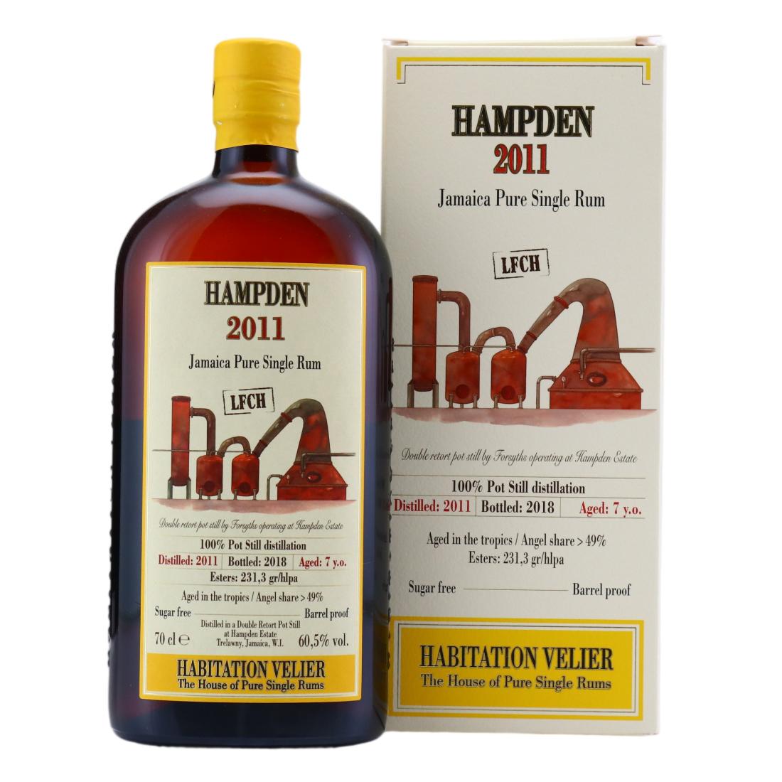Hampden LFCH 2011 Habitation Velier 7 Year Old