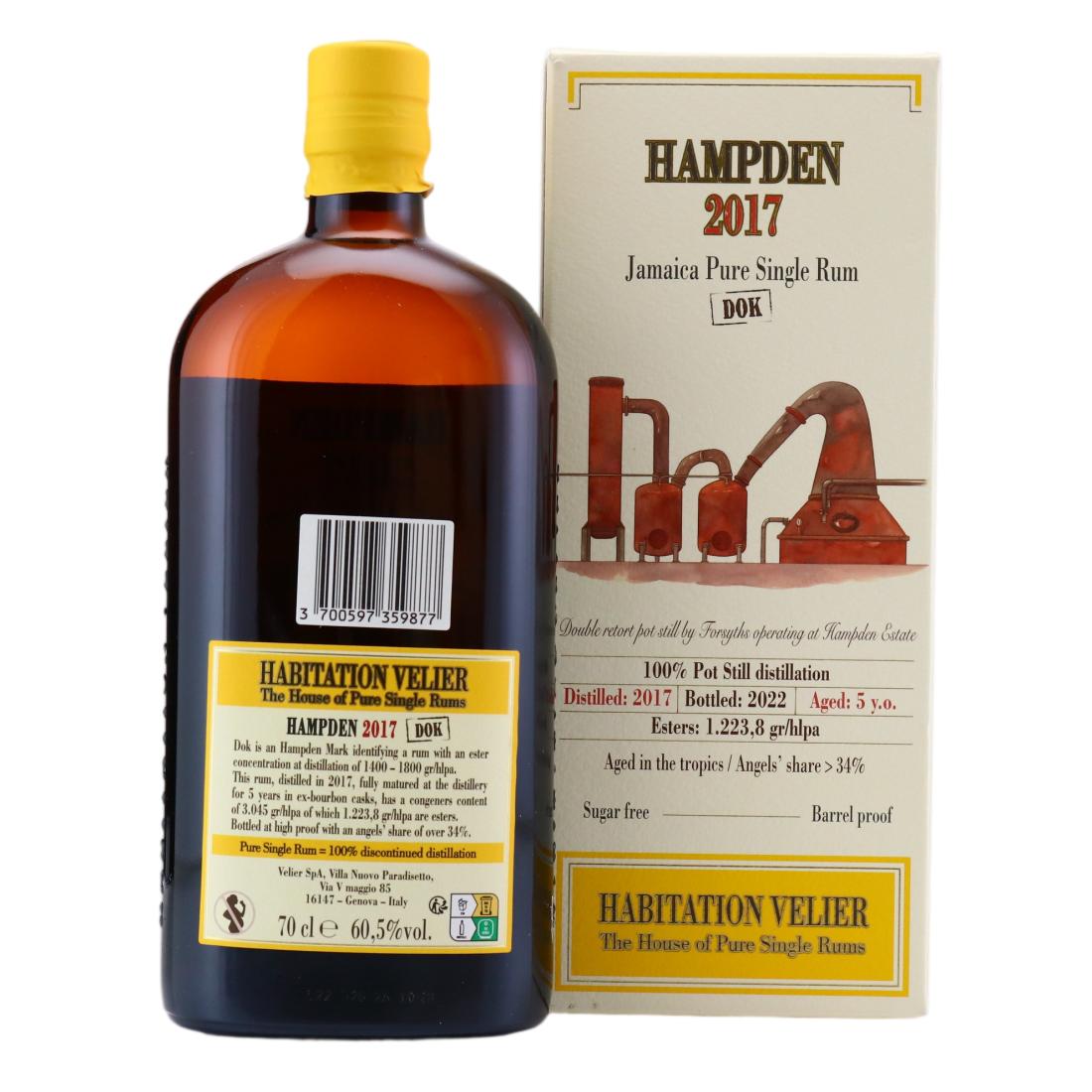 Hampden DOK 2017 Habitation Velier 5 Year Old