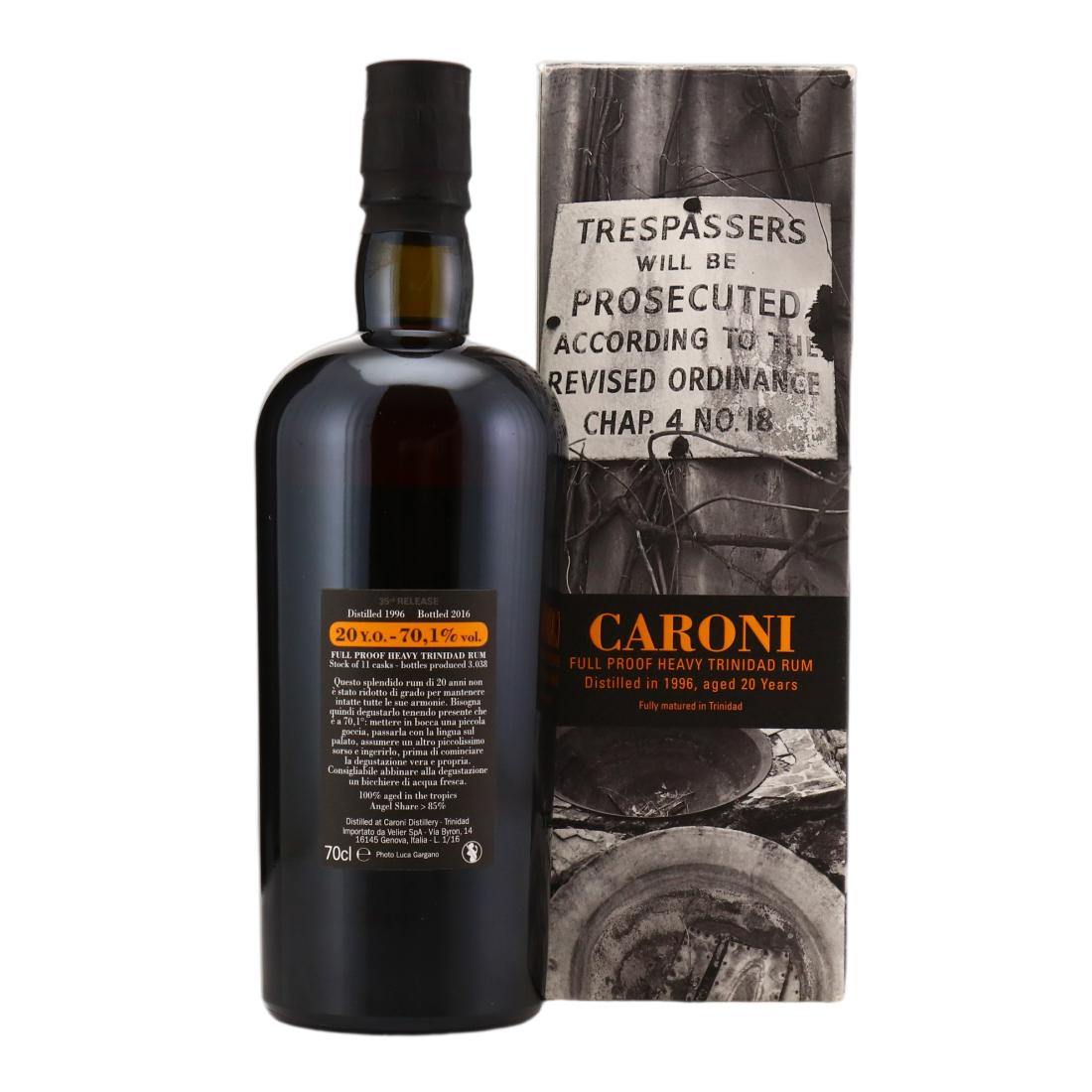 Caroni 1996 Full Proof 20 Year Old Heavy