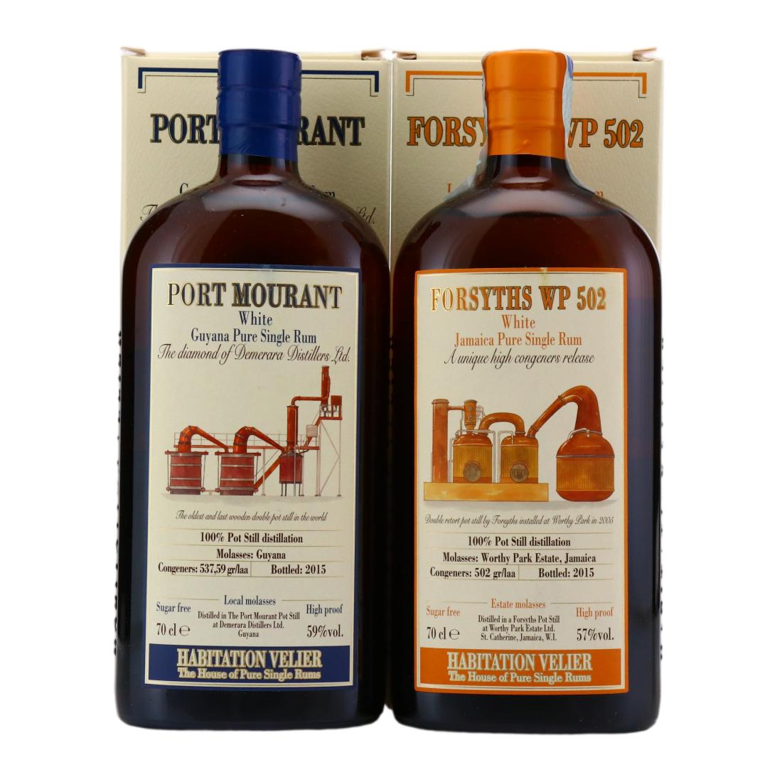 Port Mourant & Forsyths WP 502 Habitation Velier White x 2
