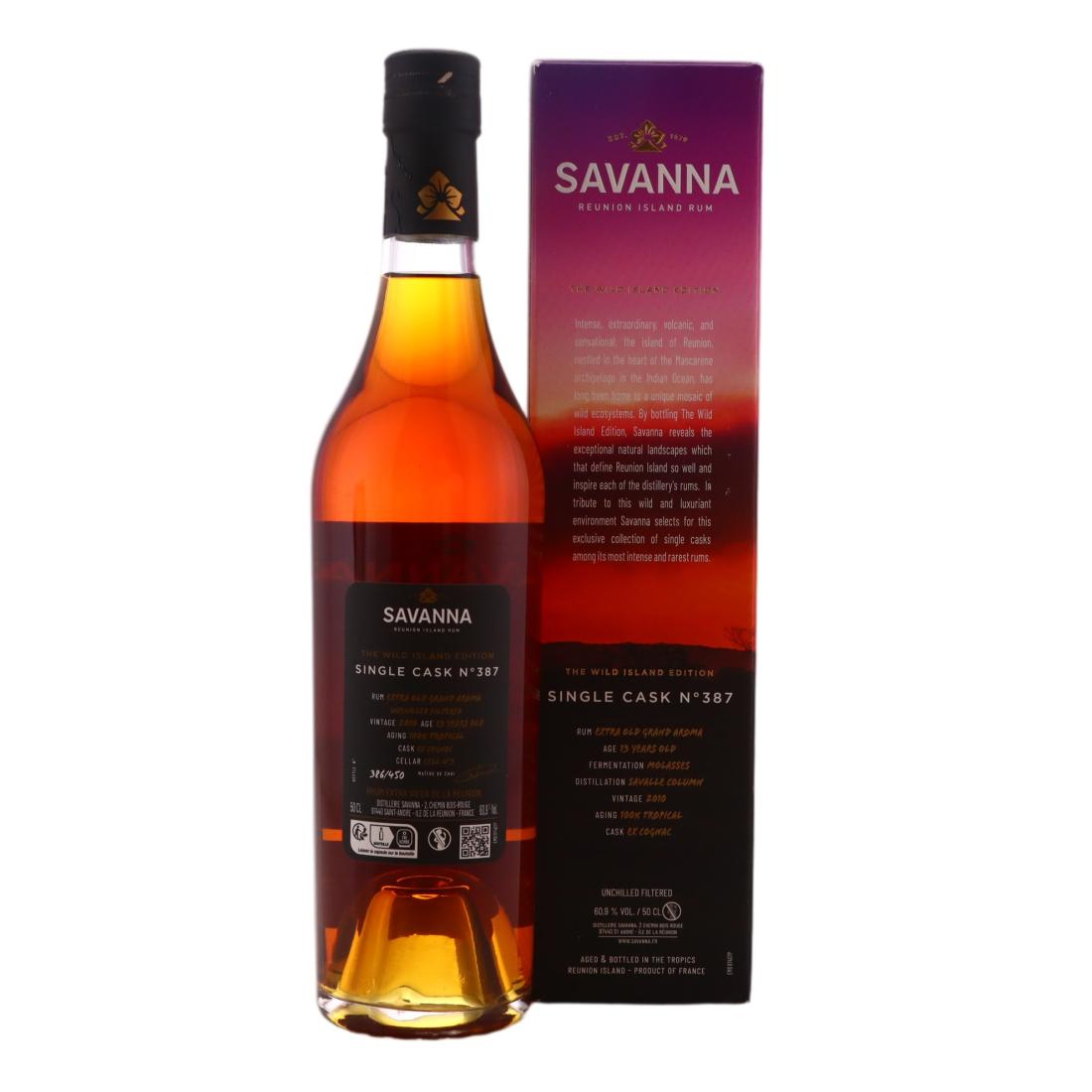 Savanna 2010 The Wild Island Edition 13 Year Old Grand Arôme