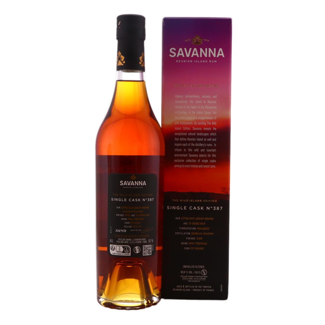 Savanna 2010 The Wild Island Edition 13 Year Old Grand Arôme