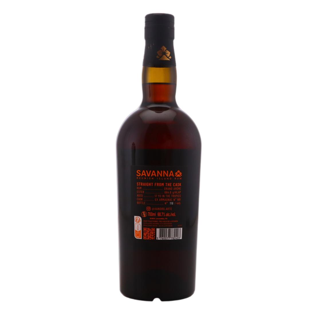 Savanna Straight from the Cask 17 Year Old Grand Arôme