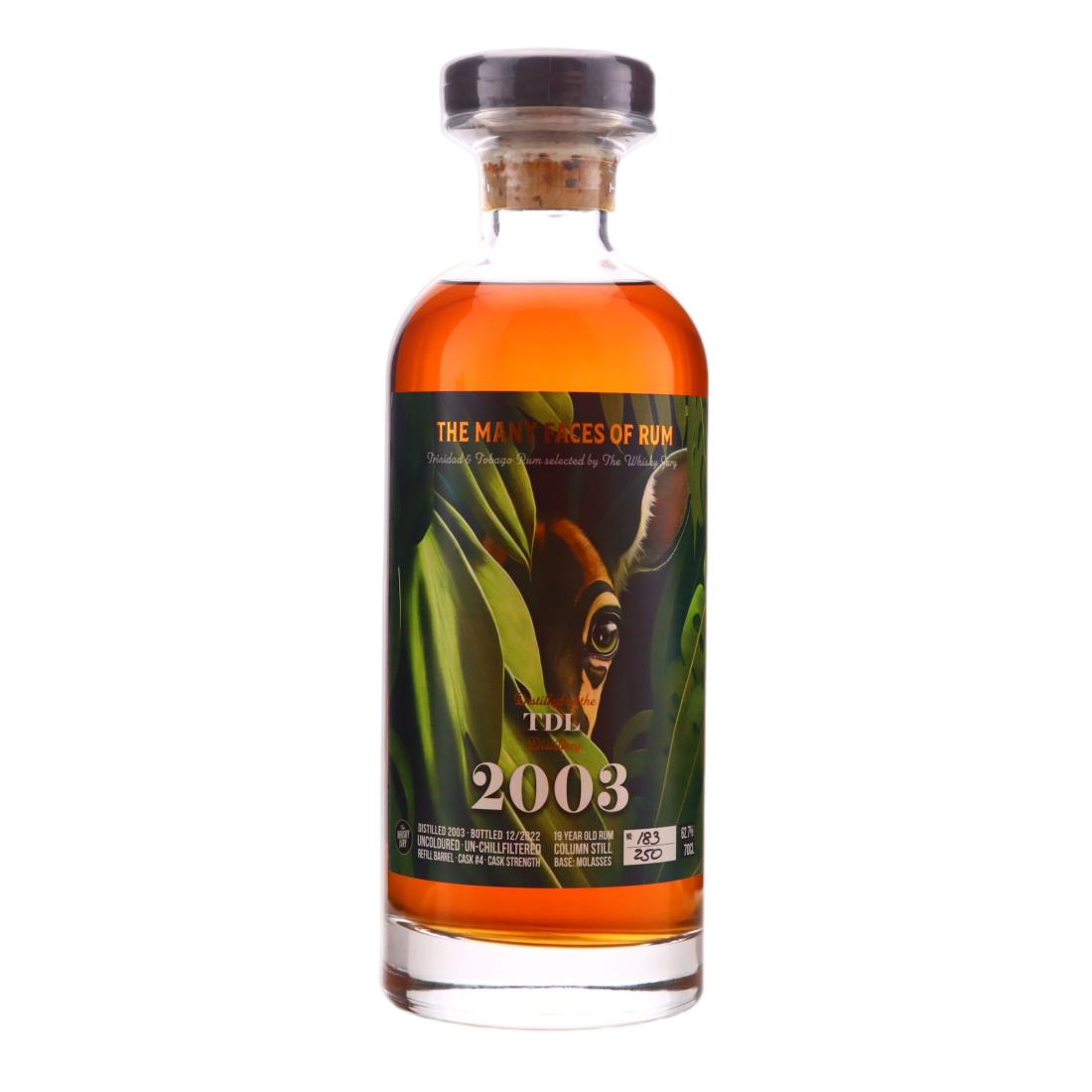 Trinidad Distillers 2003 The Many Faces of Rum 19 Year Old