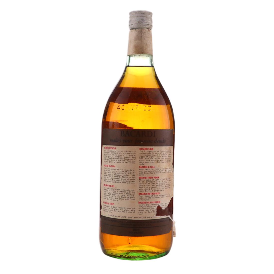 Bacardi Superior Dark-Dry 40-Oz