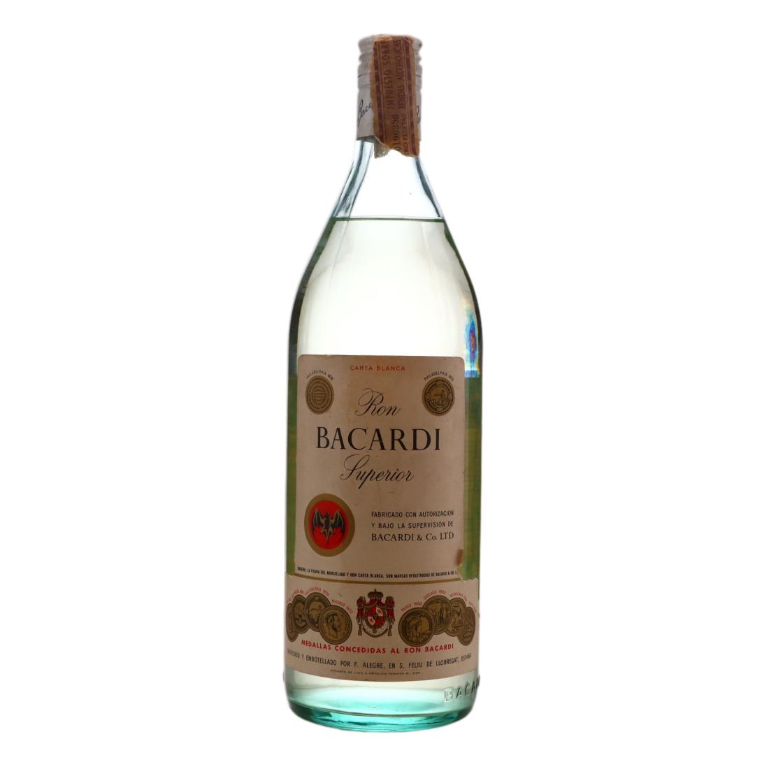 Bacardi Superior Carta Blanca Litre