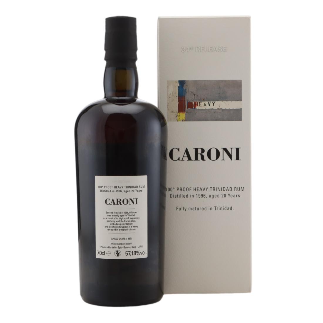 Caroni 1996 100° Proof 20 Year Old Heavy