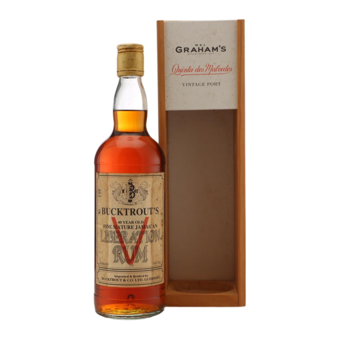 Bucktrout's 40 Year Old Fine Mature Jamaican Liberation Rum
