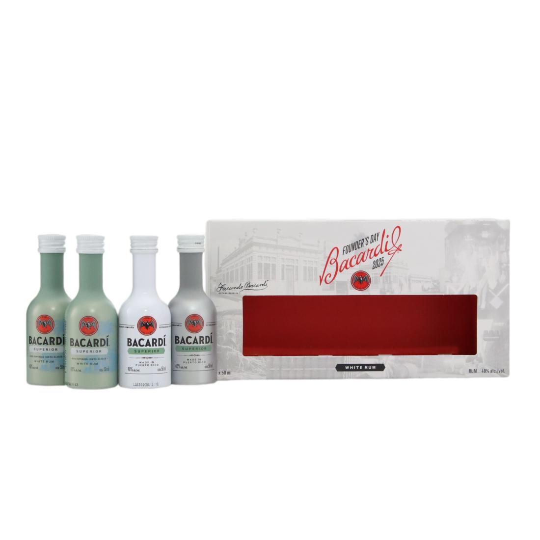 Bacardi Founder's Day 2025 Miniature Gift Pack