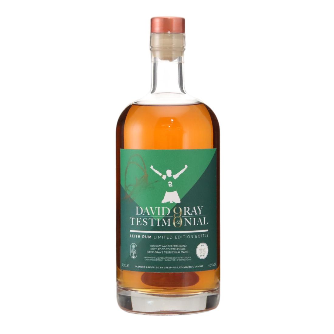 Leith Rum David Gray Testimonial Blended Rum