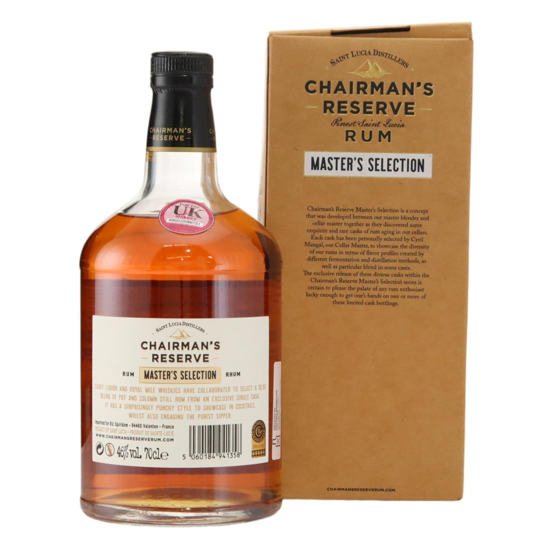 Chairman's Reserve 2011 Master's Selection 8 Year Old