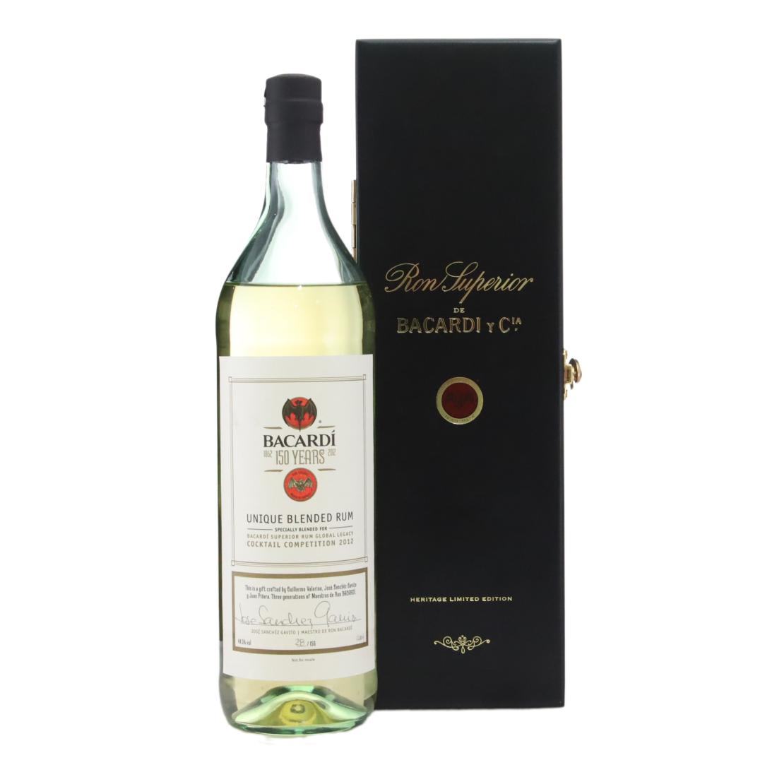 Bacardi 150 Years Unique Blended Rum Litre