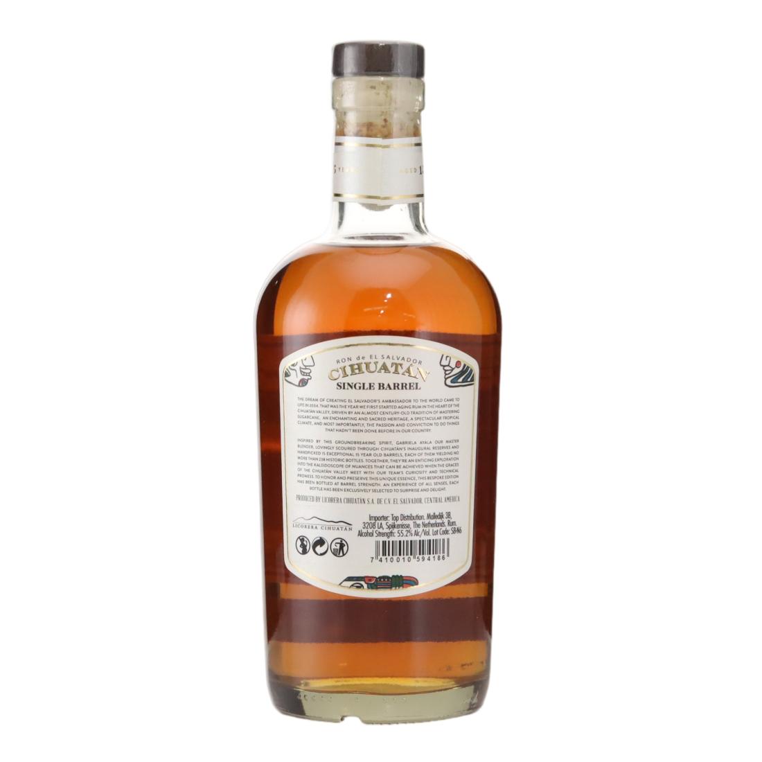 Cihuatán Single Barrel 15 Year Old