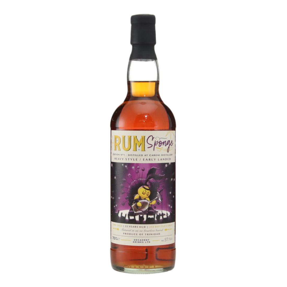 Caroni 1998 Rum Sponge 22 Year Old Edition No.1