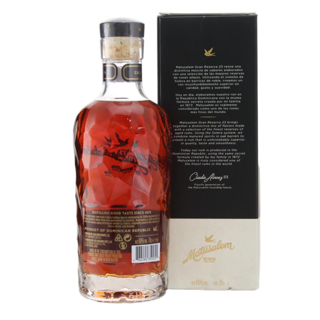 Matusalem Gran Reserva 23 Enigma 