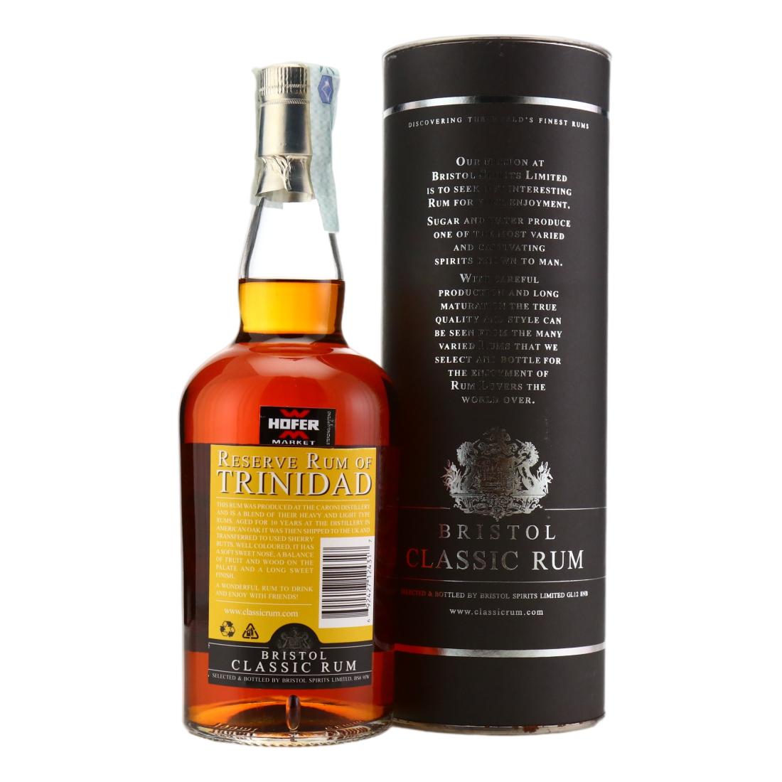 Caroni Bristol Classic Rum 10 Year Old