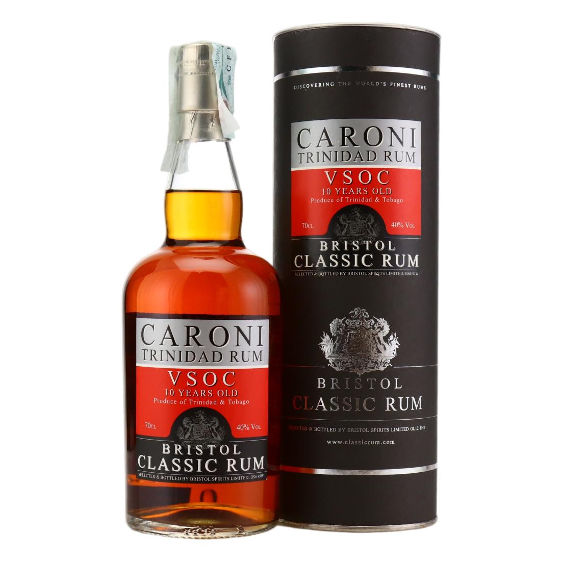 Caroni VSOC Bristol Classic Rum 10 Year Old