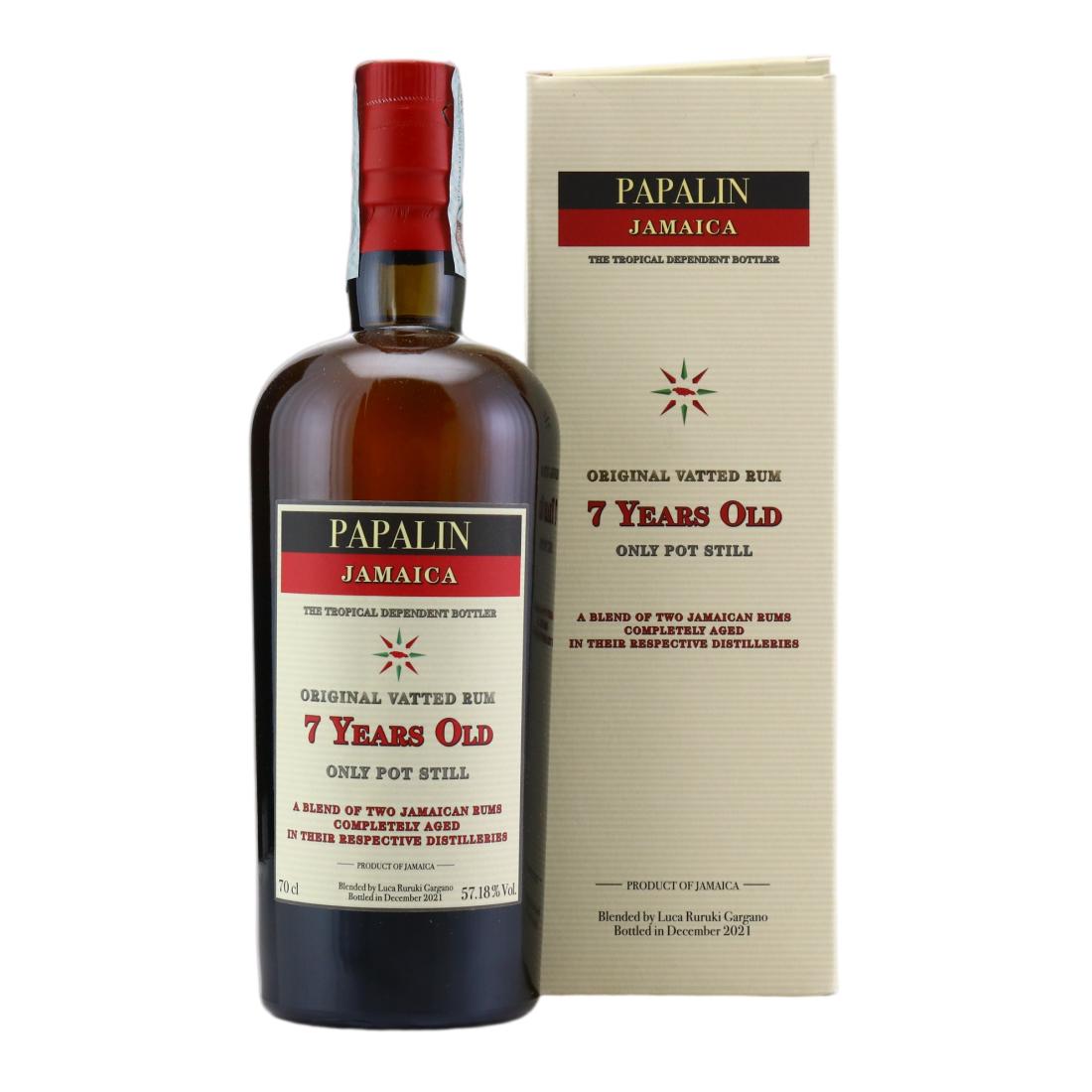 Papalin Jamaica 7 Year Old Original Vatted Rum