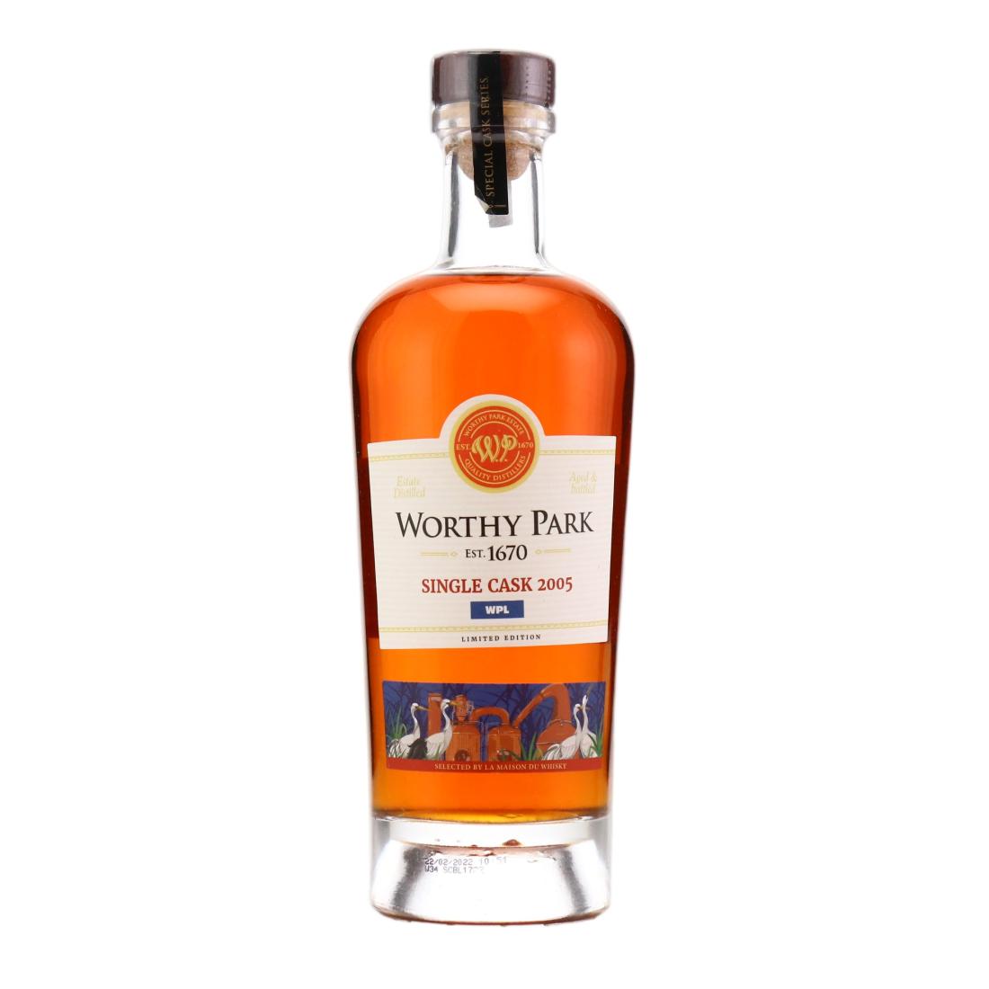 Worthy Park WPL 2005 Single Cask 16 Year Old