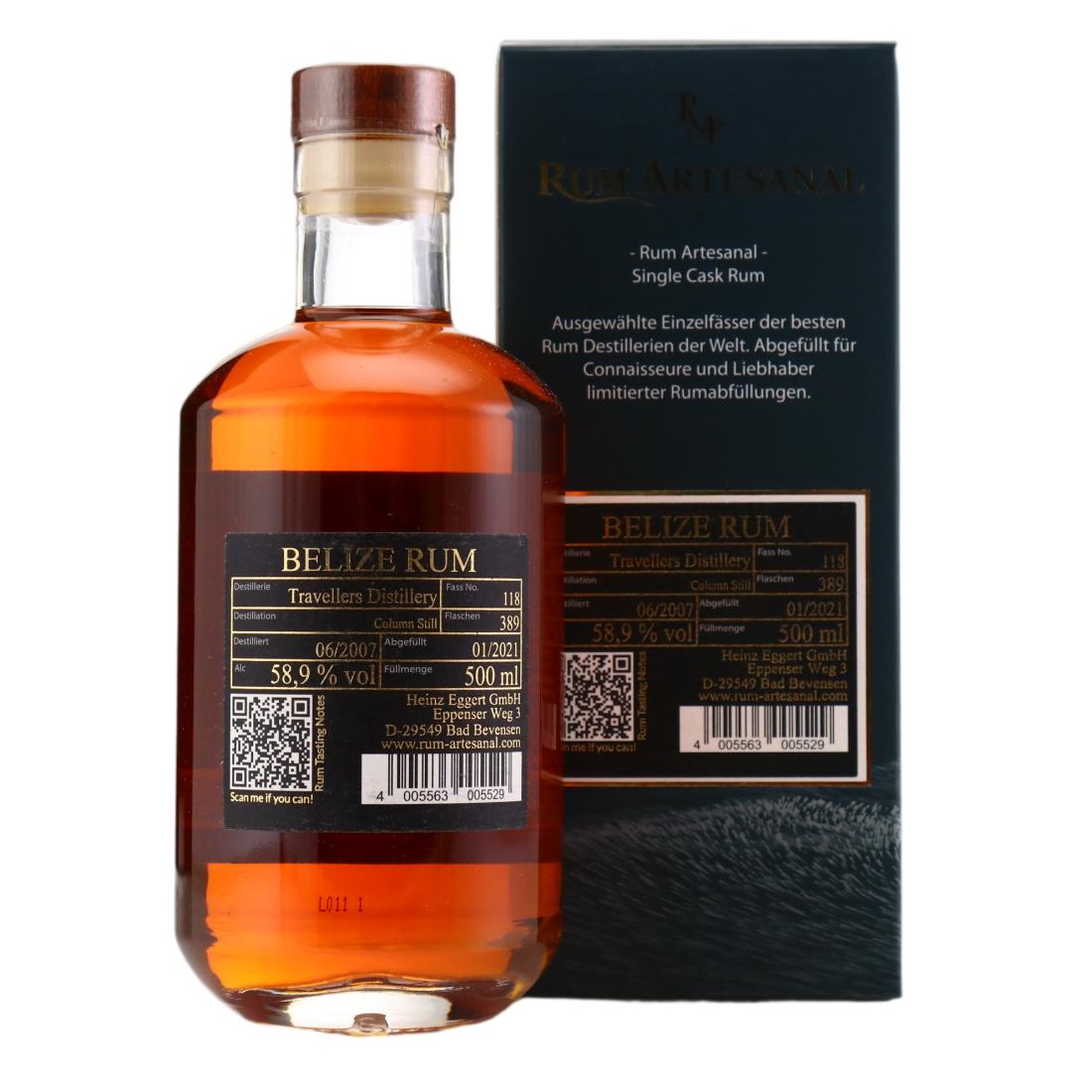 Travellers 2007 Rum Artesanal