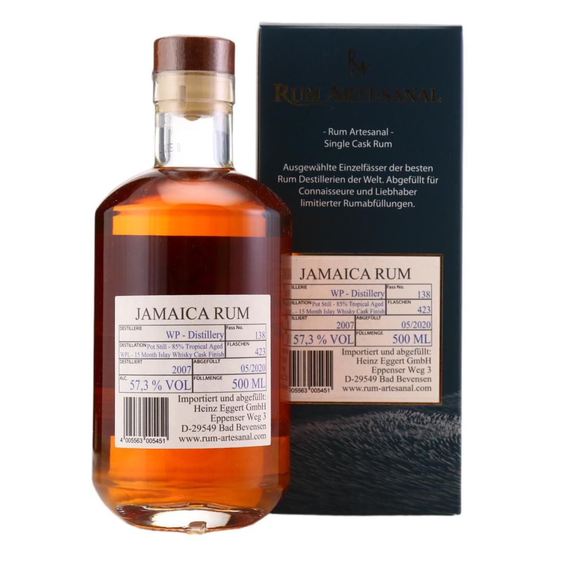 Worthy Park WPL 2007 Rum Artesanal