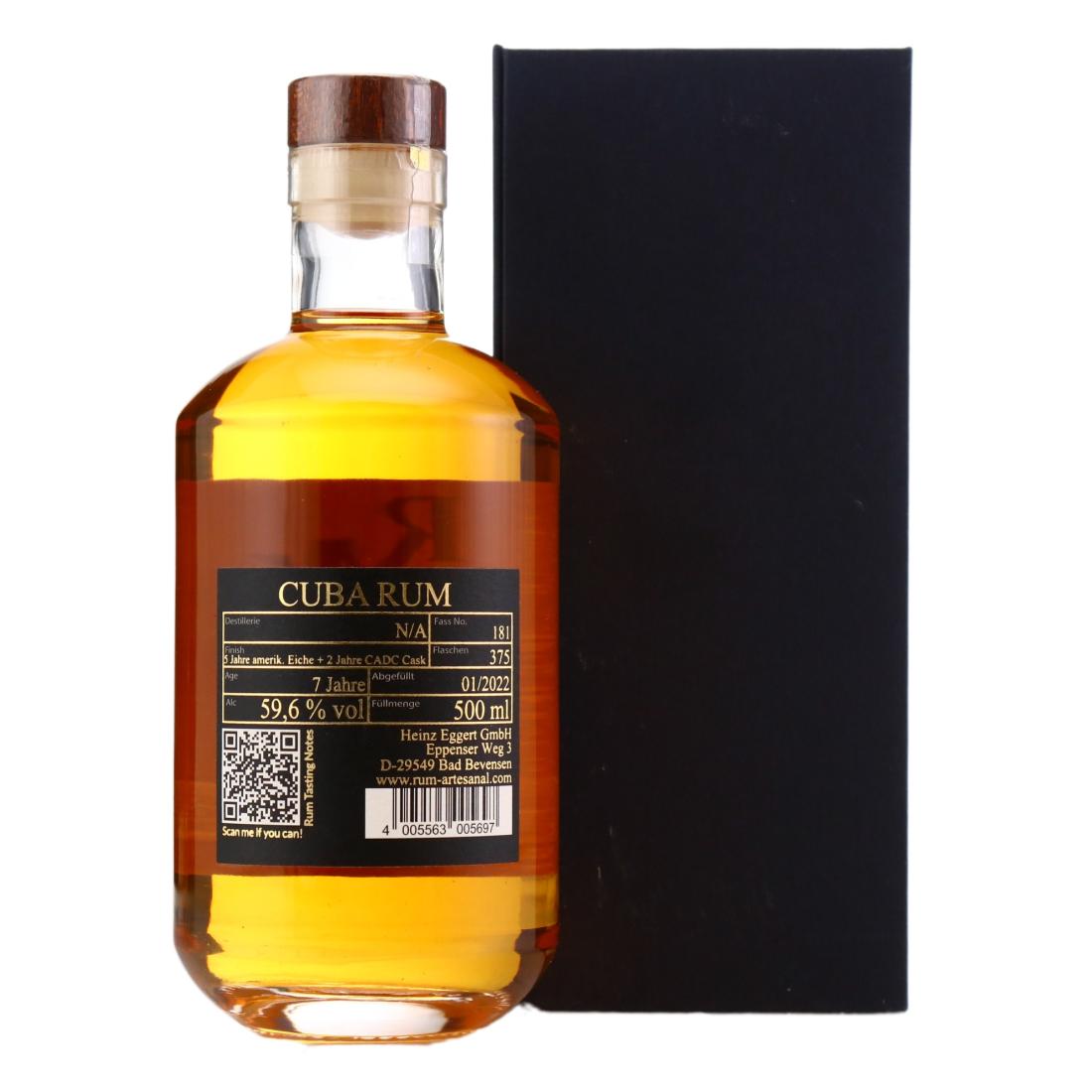 Cuba Rum Rum Artesanal 7 Year Old