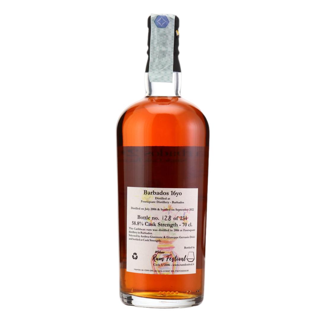 Foursquare 2006 Milano Rum Festival 16 Year Old