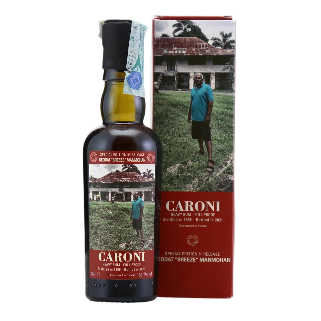 Caroni 1996 Full Proof Heavy - Deodat 'Breeze' Manmohan