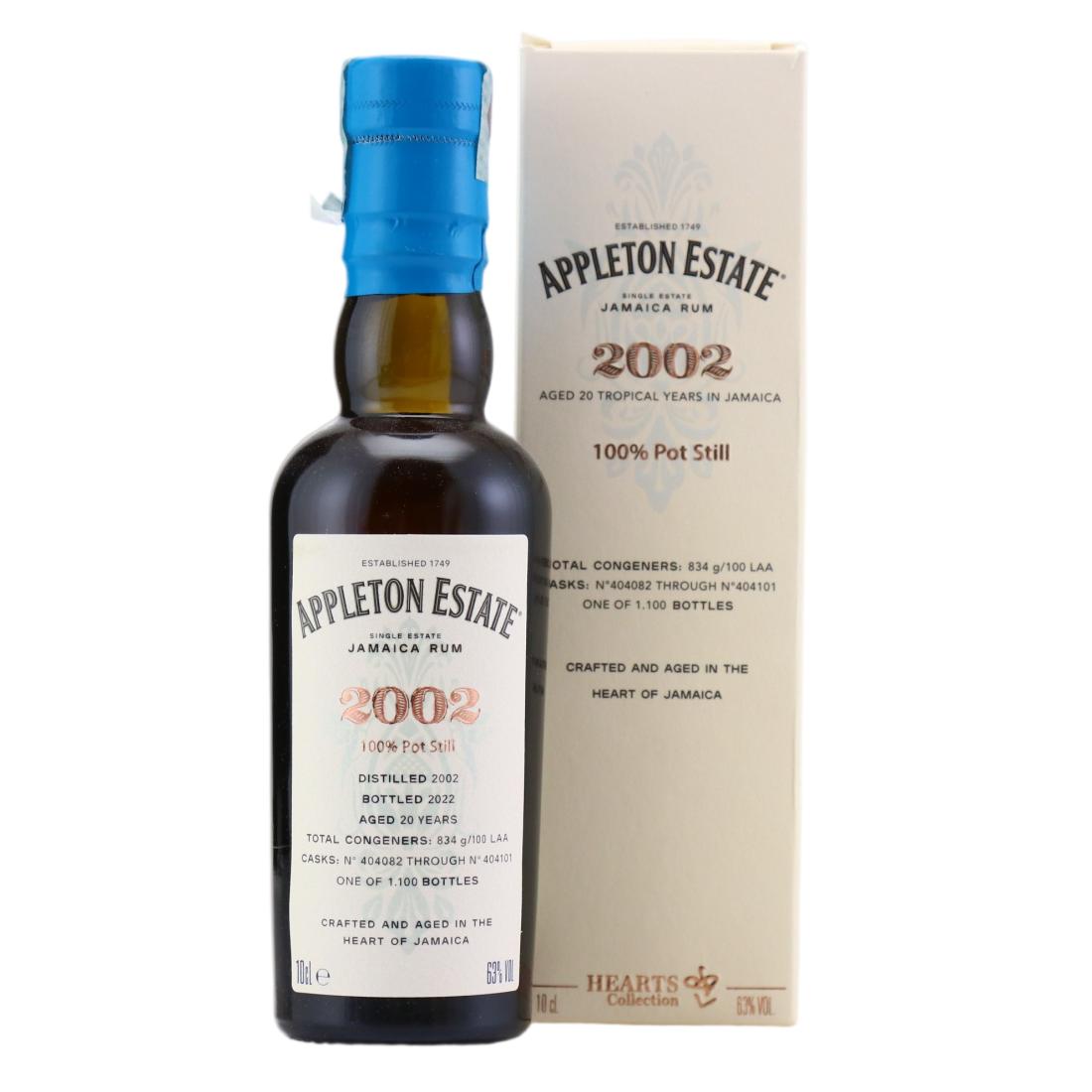 Appleton Estate 2002 Hearts Collection 20 Year Old