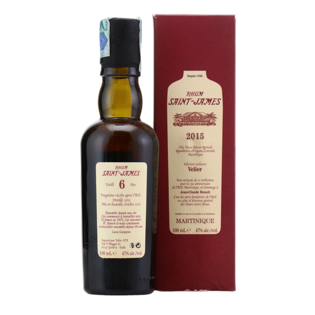 Saint James 2015 Velier 25th Anniversary 6 Year Old