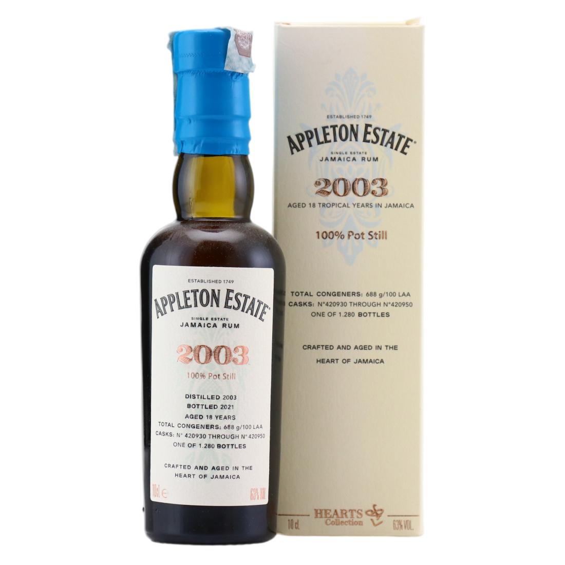 Appleton Estate 2003 Hearts Collection 18 Year Old