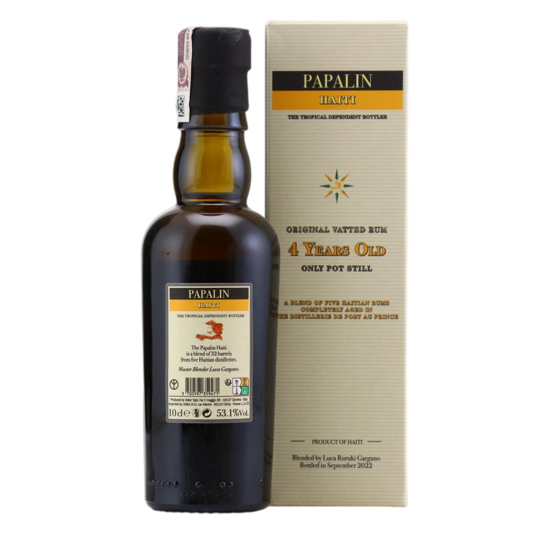 Papalin Haiti 4 Year Old Original Vatted Rum