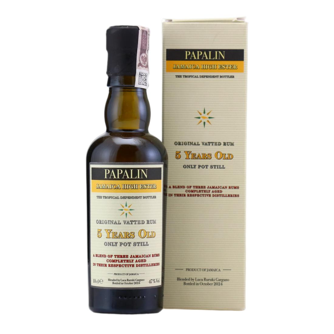 Papalin Jamaica High Ester 5 Year Old Original Vatted Rum