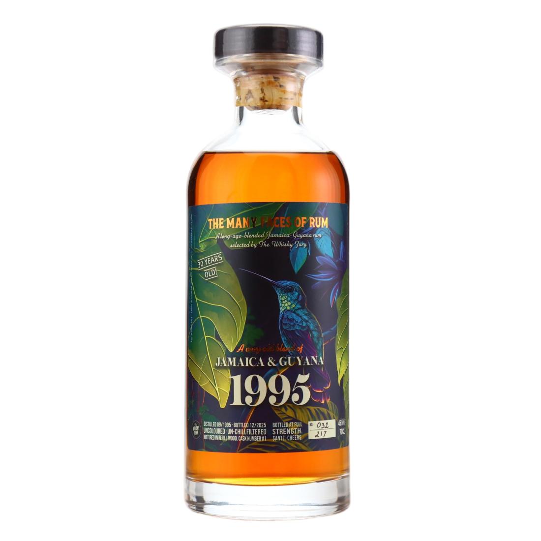 Jamaica & Guyana 1995 The Many Faces of Rum 30 Year Old