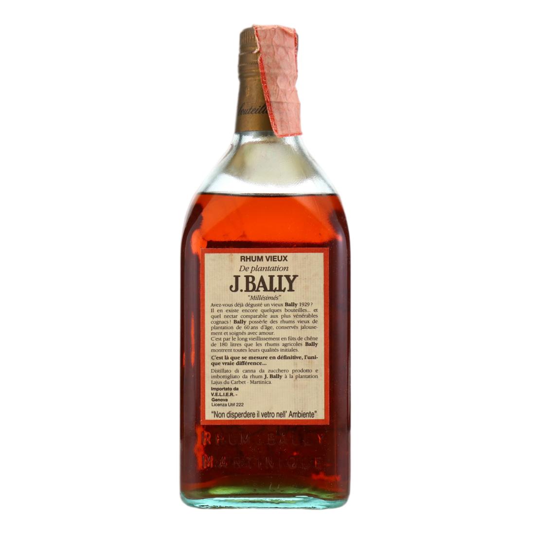 J. Bally 1985 Rhum Vieux