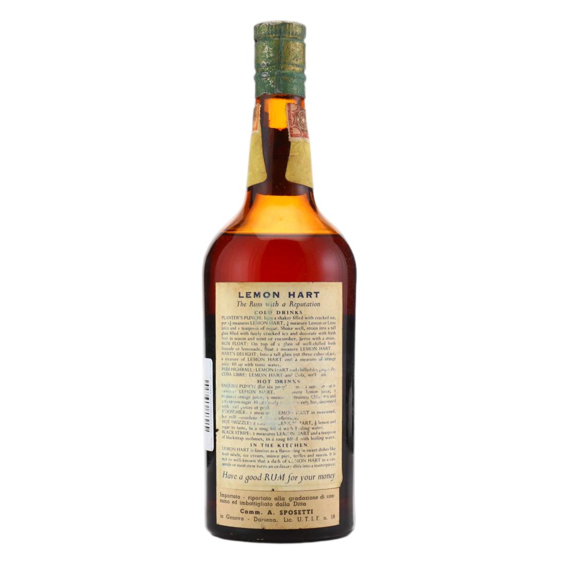 Lemon Hart Royal Navy Demerara Rum