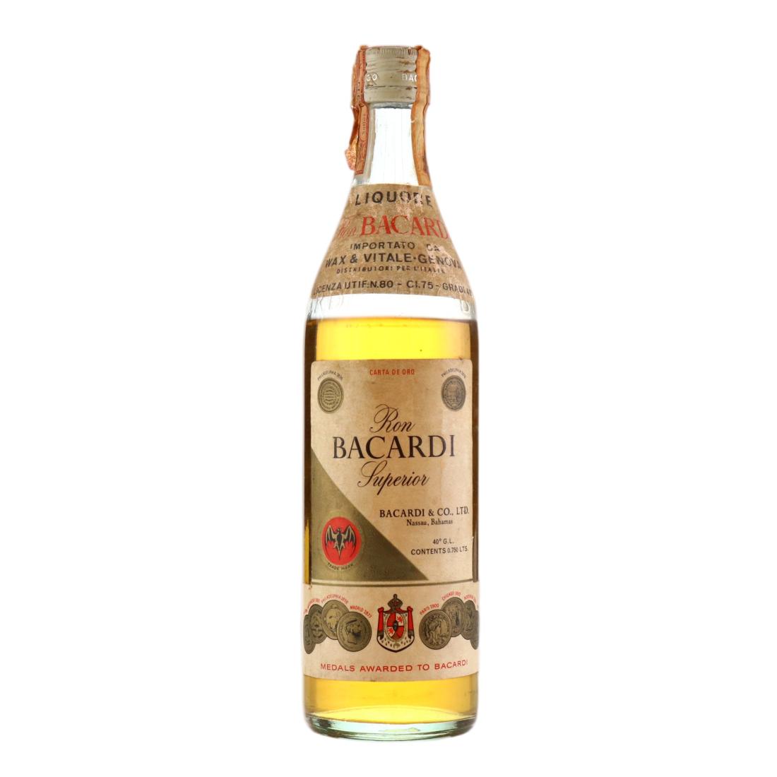 Bacardi Superior Carta de Oro