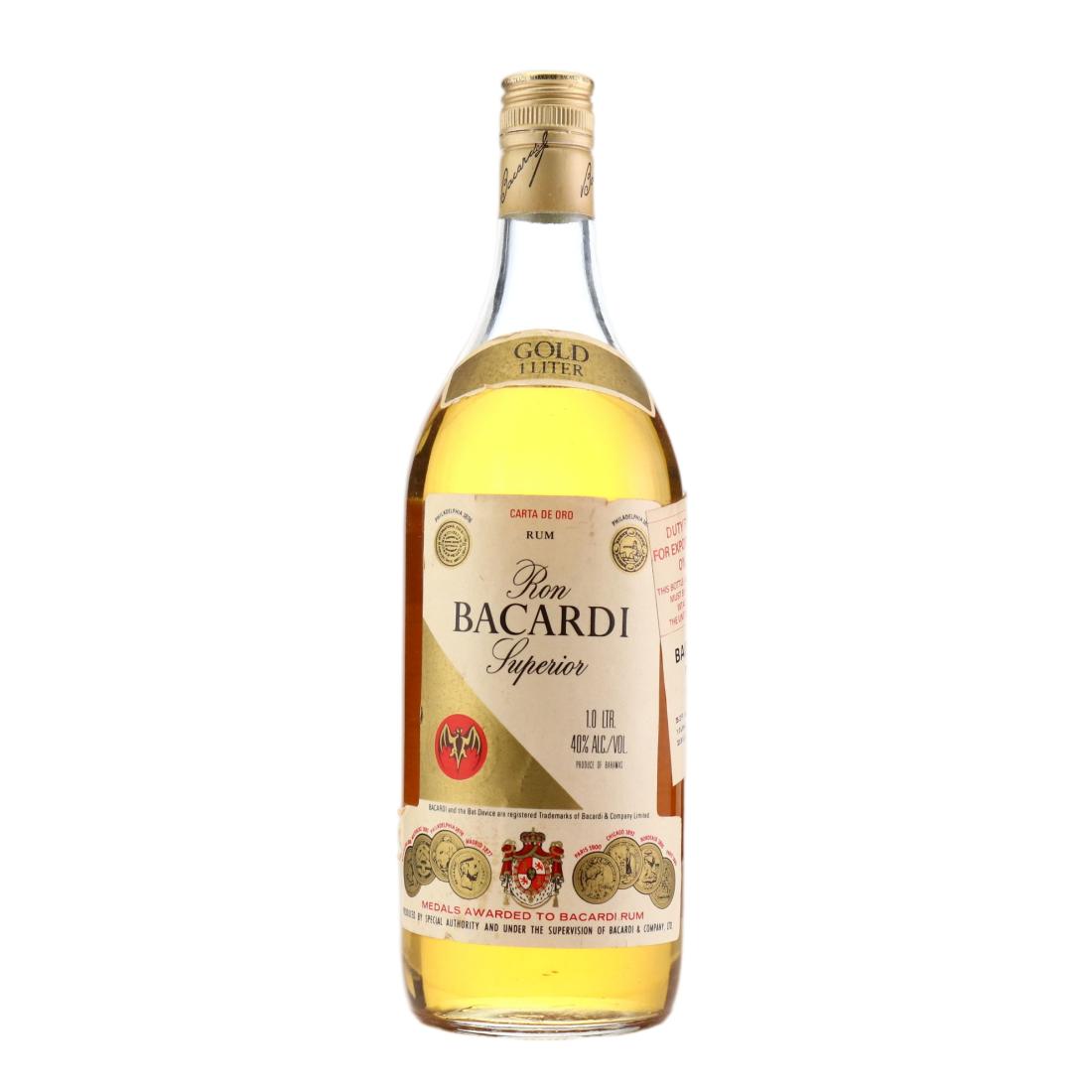 Bacardi Superior Carta de Oro Litre