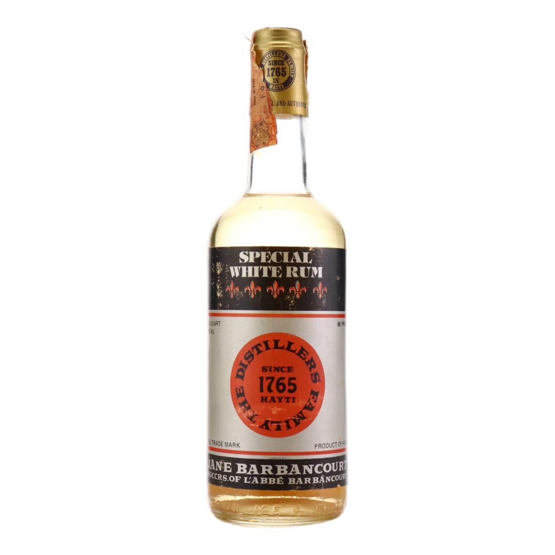 Jane Barbancourt Special White Rum