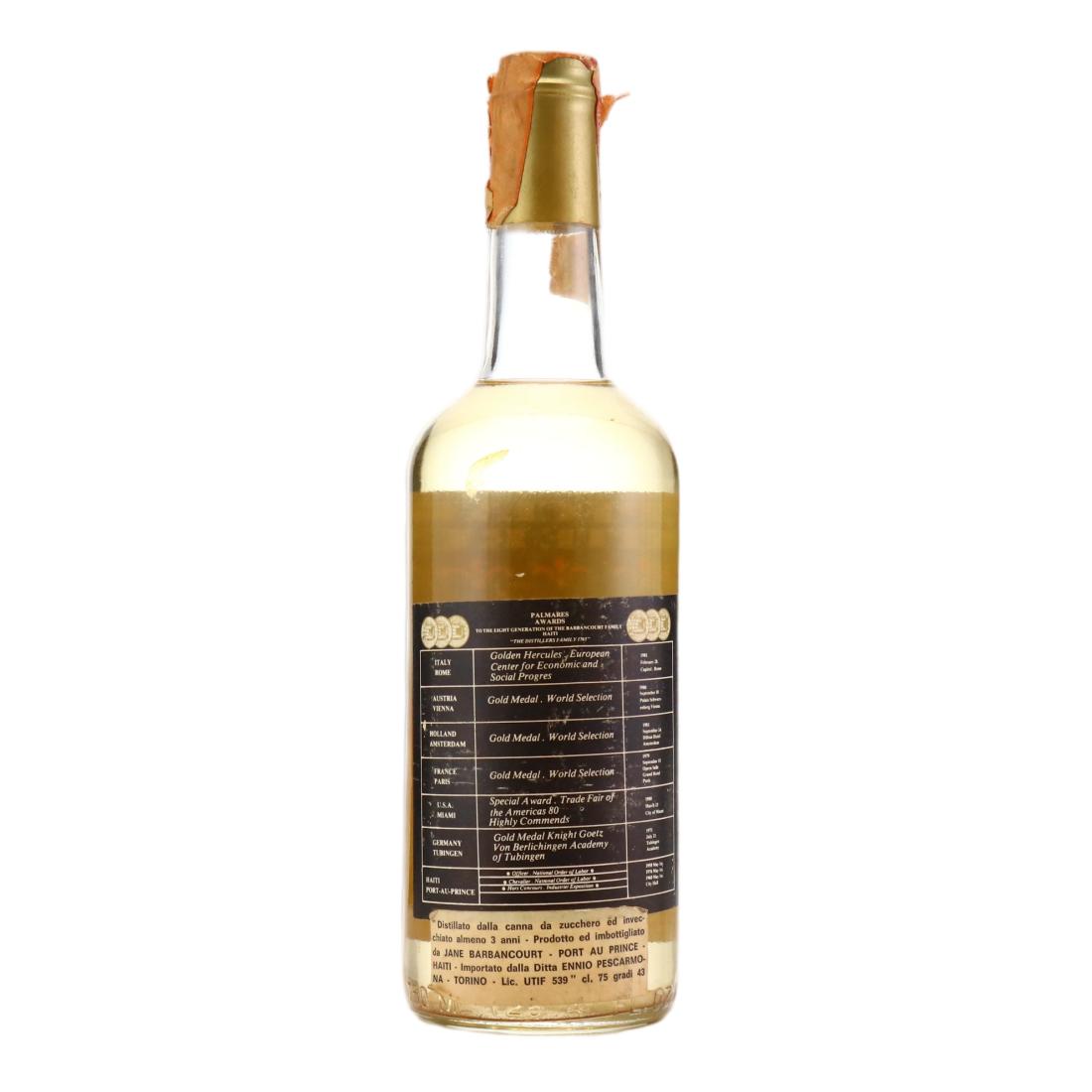 Jane Barbancourt Special White Rum