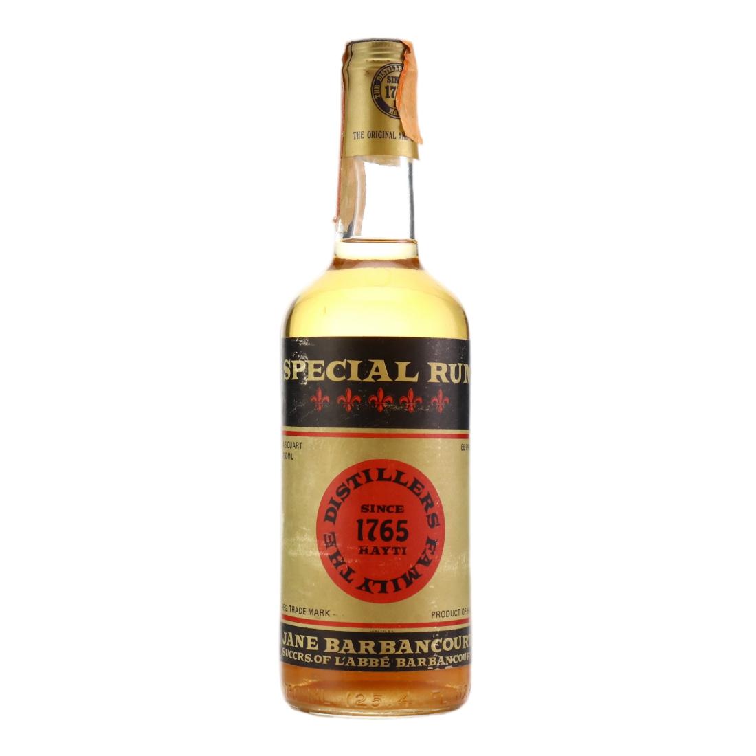 Jane Barbancourt Special Rum