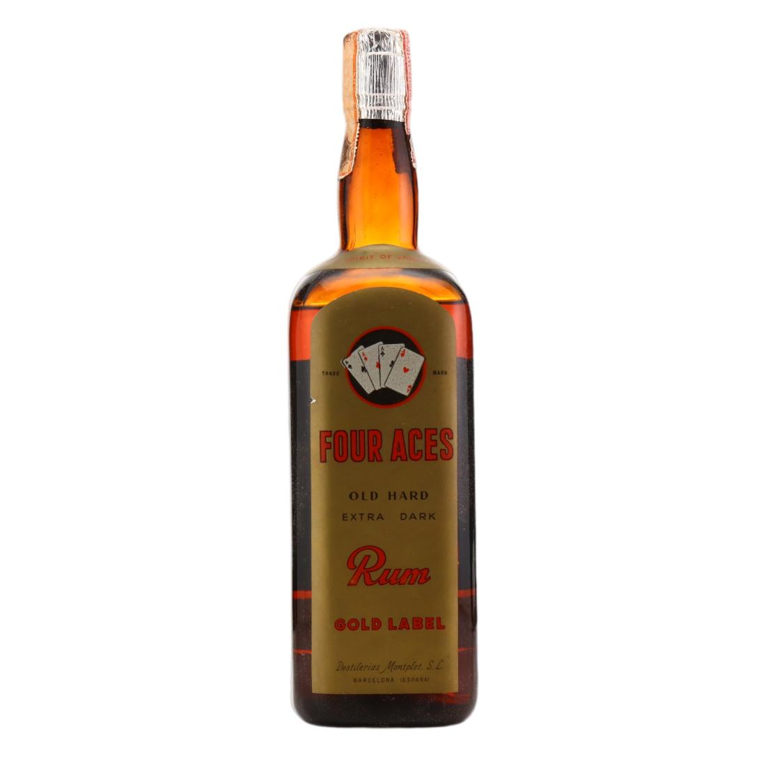 Four Aces Old Hard Gold Label 