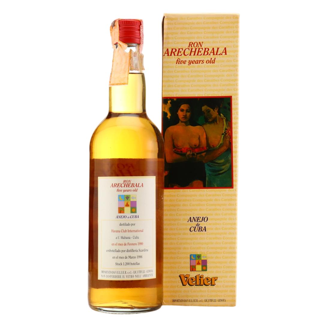 Arechebala 1990 5 Year Old Anejo de Cuba