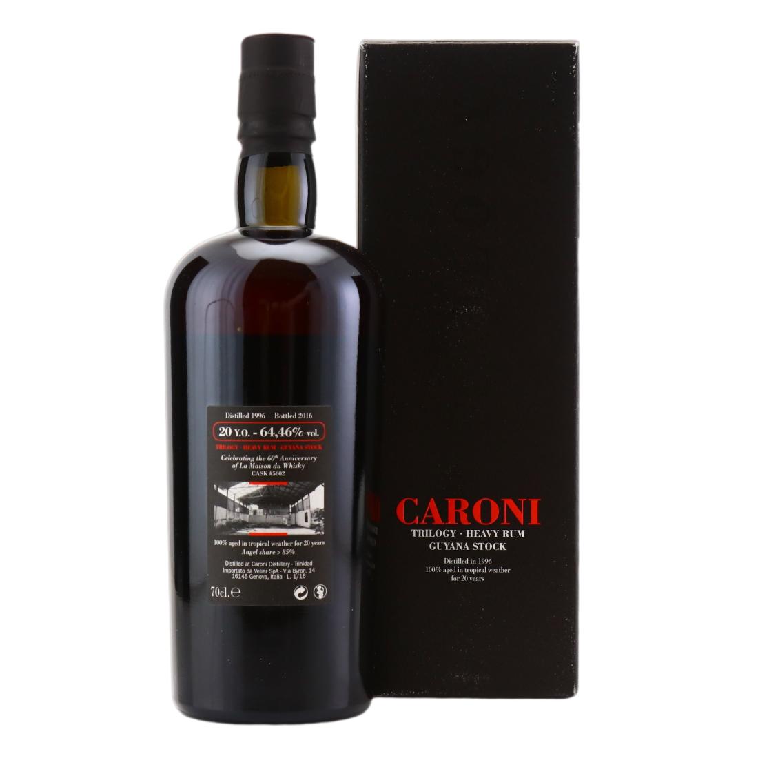 Caroni 1996 Trilogy 20 Year Old Heavy - Guyana Stock