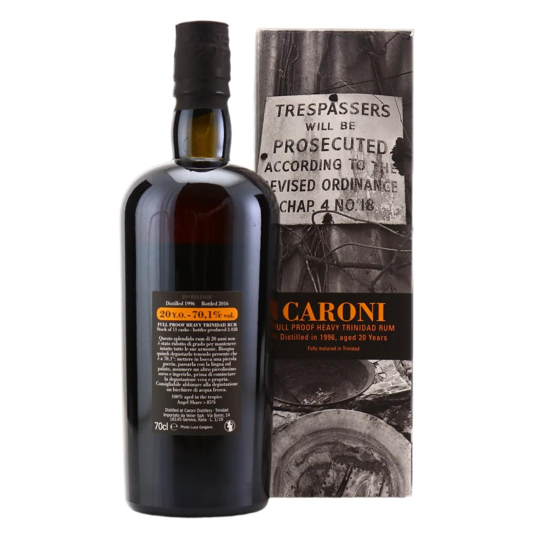 Caroni 1996 Full Proof 20 Year Old Heavy