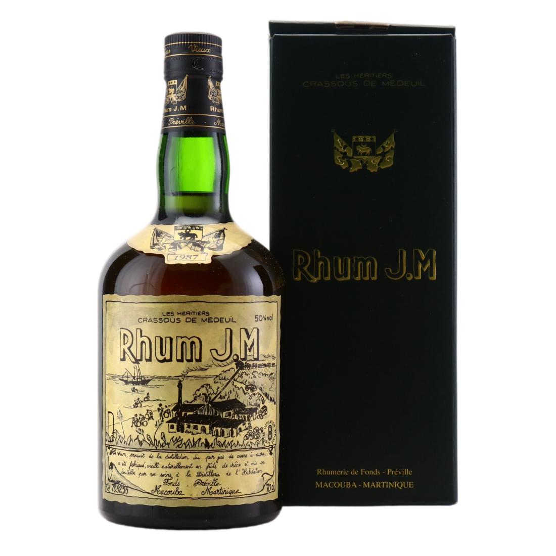 Rhum J.M 1987 10 Year Old Rhum Vieux