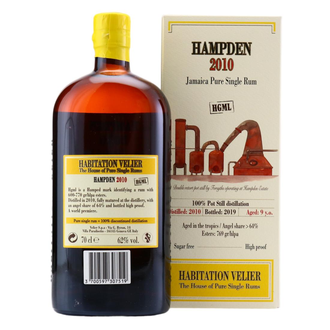 Hampden HGML 2010 Habitation Velier 9 Year Old